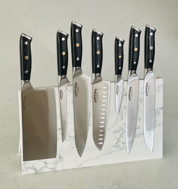 Marble Knife Block